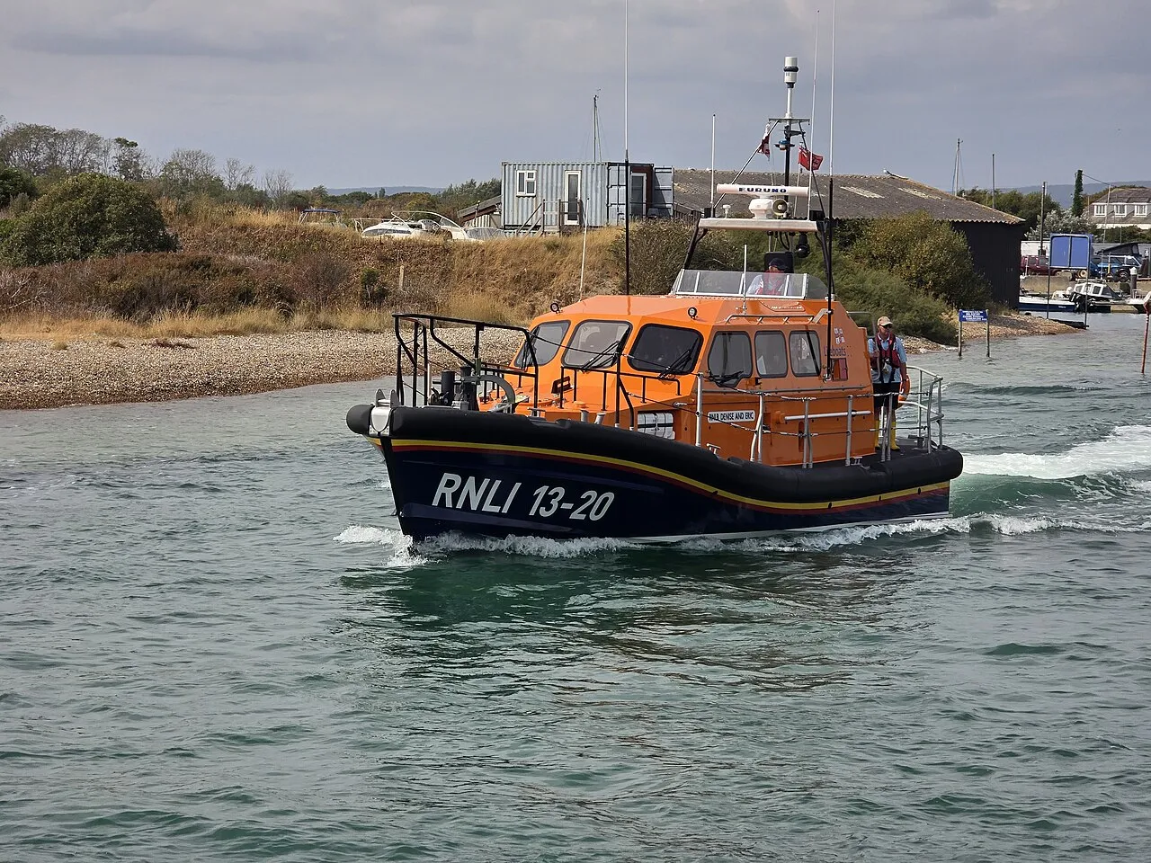Royal National Lifeboat Institution at work